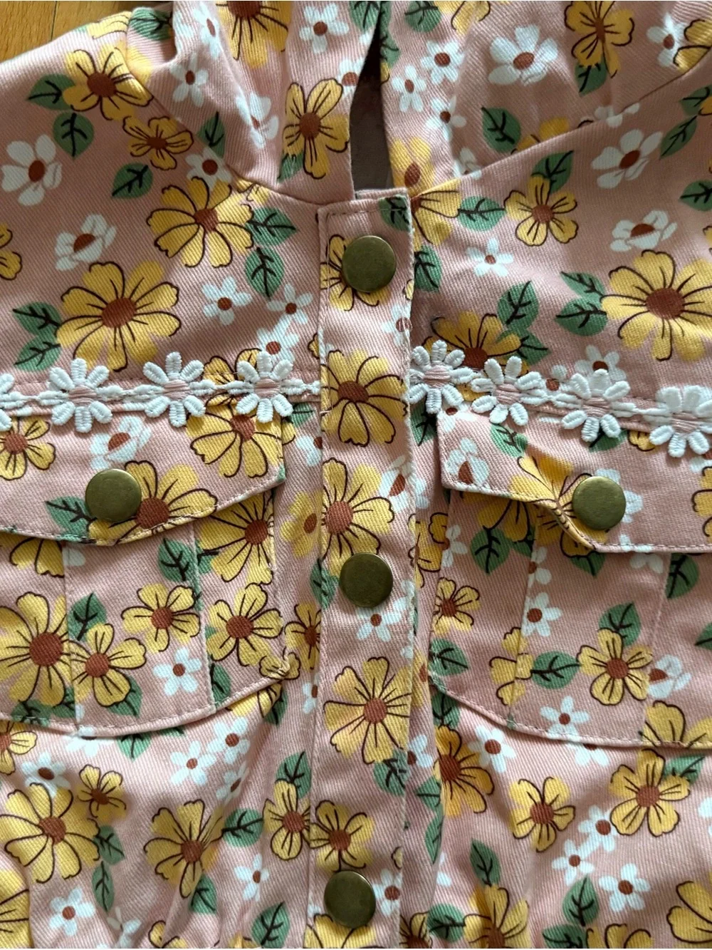 Little Lass Kids Daisey Jacket